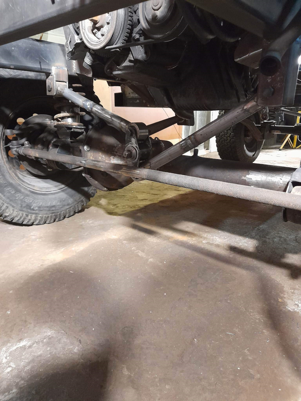 Підвіска на важелях Toyota Land Cruiser 2