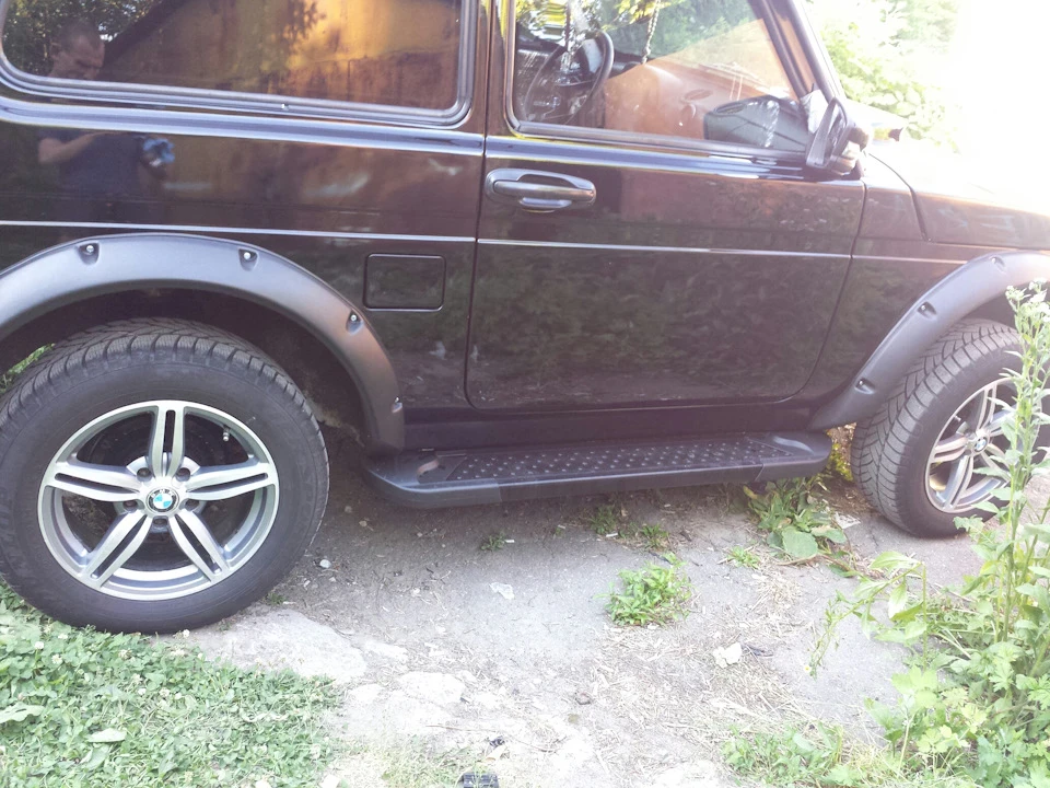 підніжки типу BMW X5 Almond Black