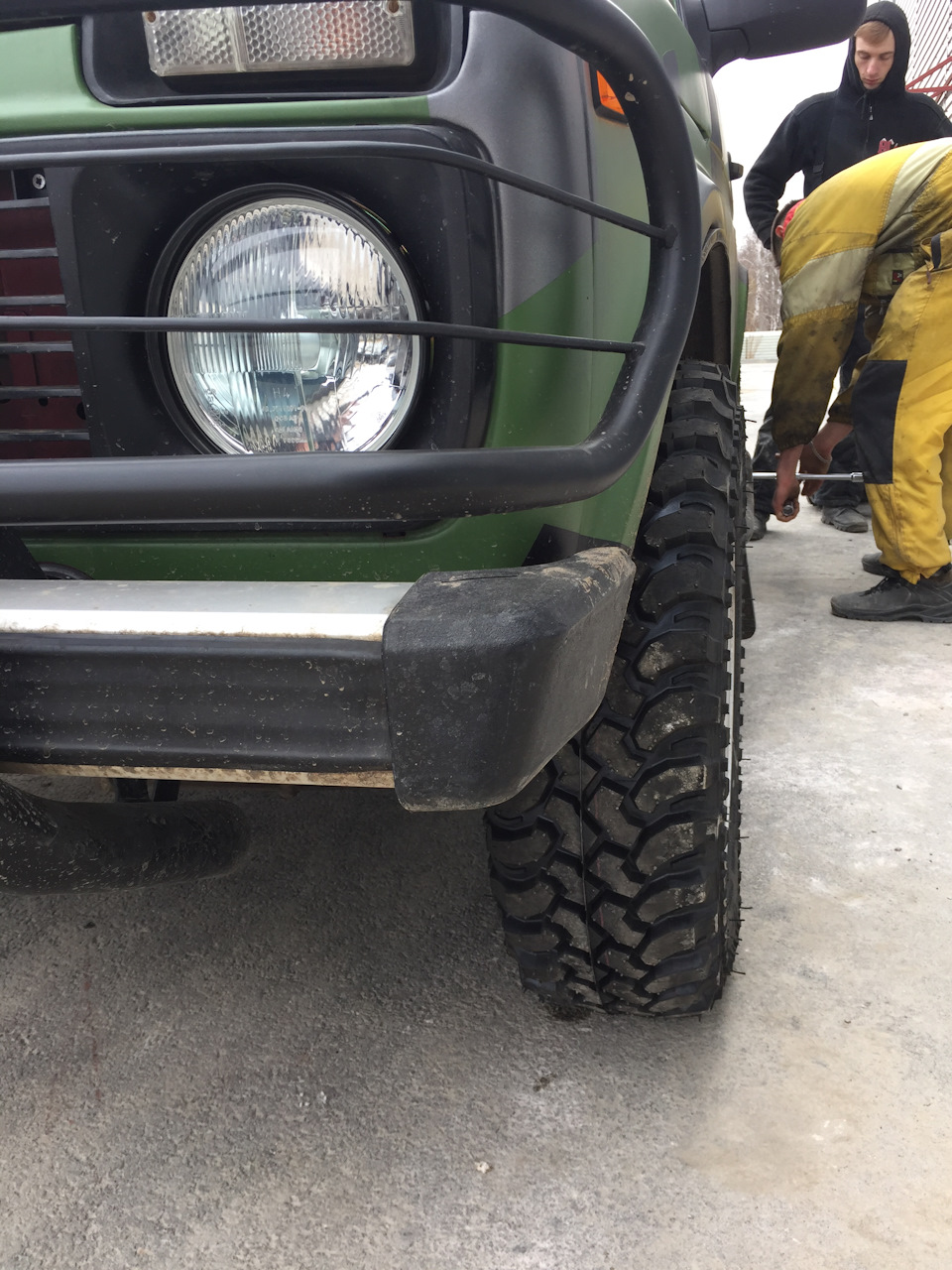 Forvard safari 540 205/75/15 поставили 4