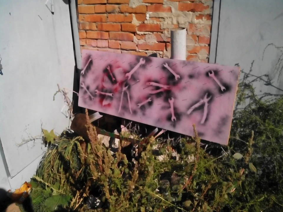 Декорация в гараже)
