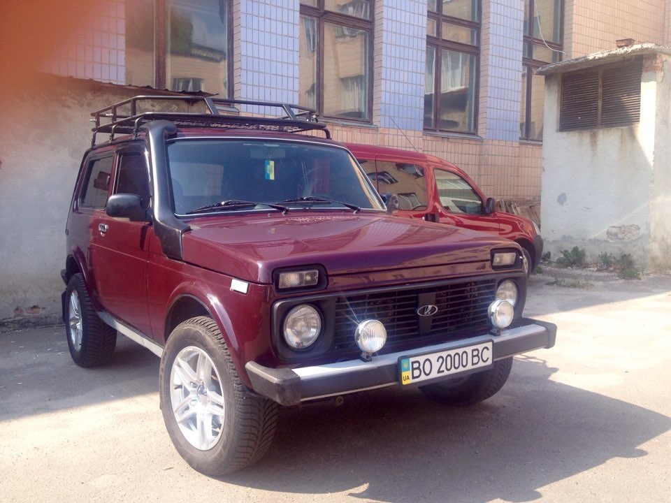 Вже з багажником і шнорхель:-) 2