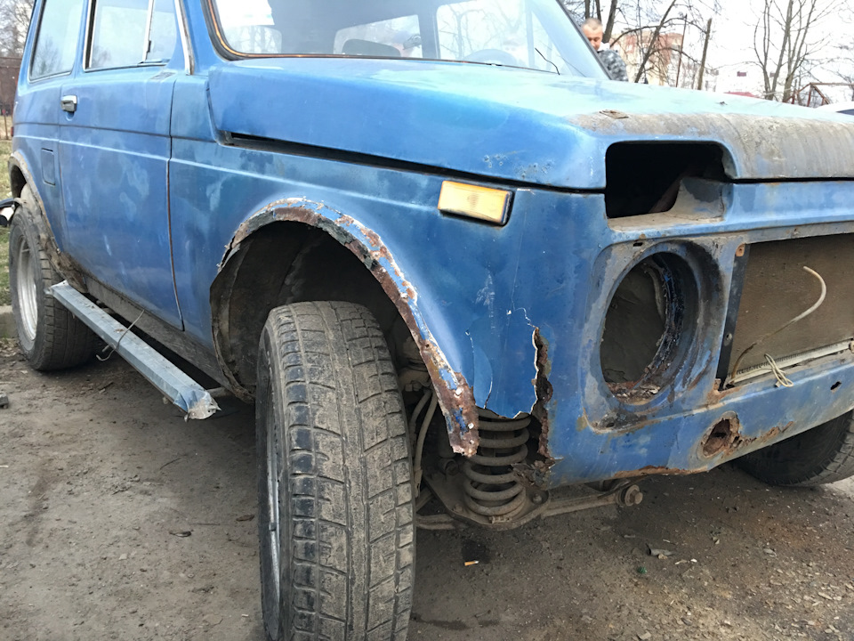 Розкажу про реанімацію Ладі 4х4. 3