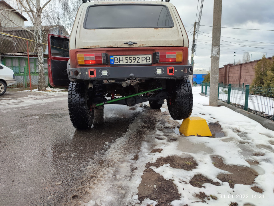 Обварка мосту, ліфт задка, лебідка, тяги... 5