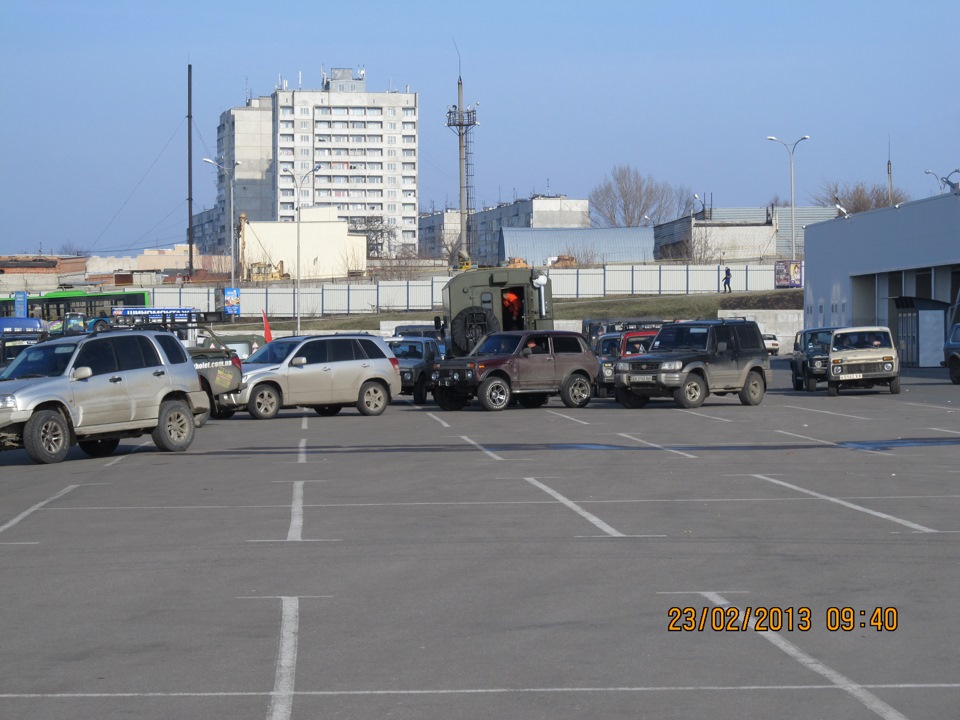Автопробіг, присвячений дню захисника вітчизни 2013 р. 4