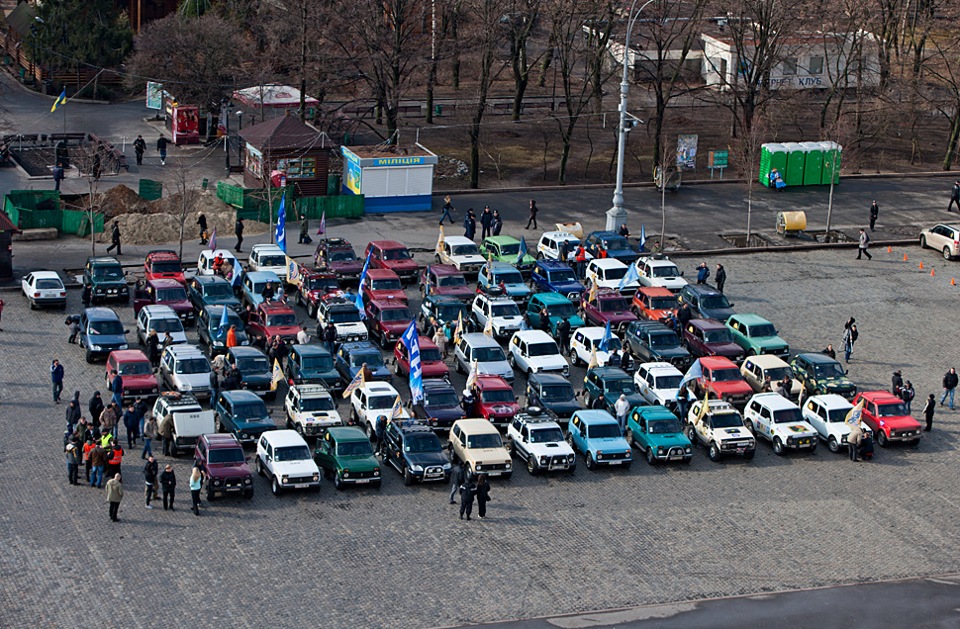 Святкування 35-річчя марки Нива Нива Харків Клубом 1