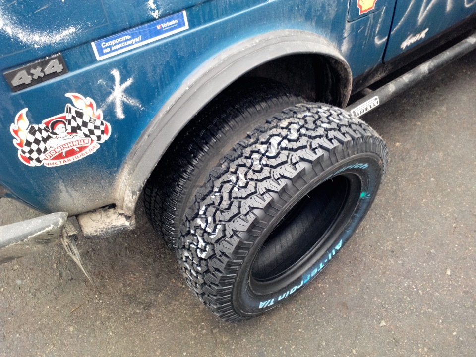 Обновка BFGoodrich All Terrain T/A KO 2