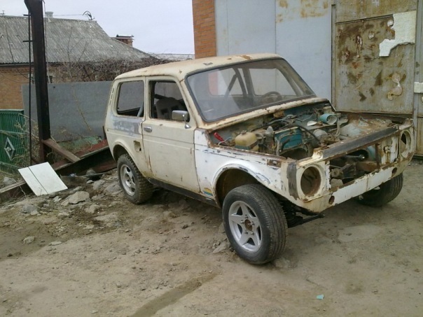 з чого все починалося. Будуємо ниву для авто кросу 3