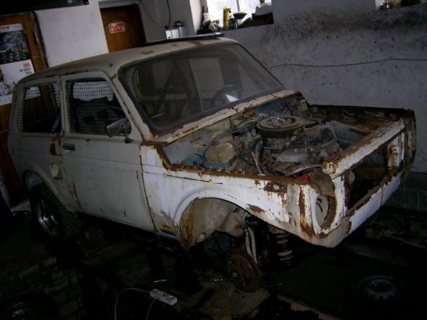 з чого все починалося. Будуємо ниву для авто кросу 2