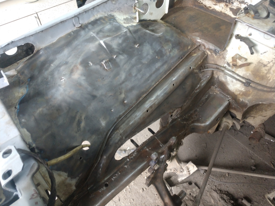 Балку вниз на 6см 3
