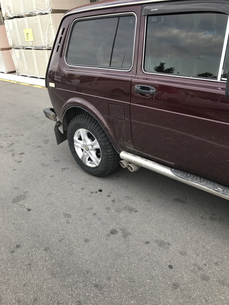 Вихлоп як на геліку)) 1
