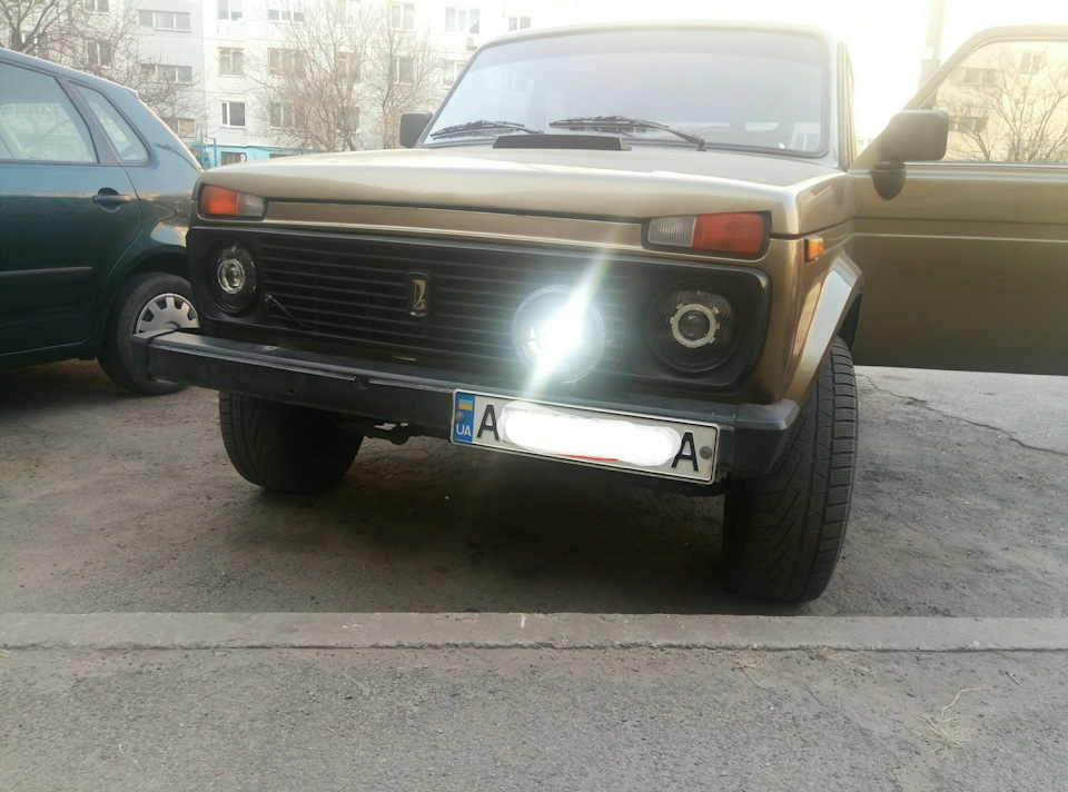 Тізер-шмізер світлодіоди 30 Вт в ПТФ 1