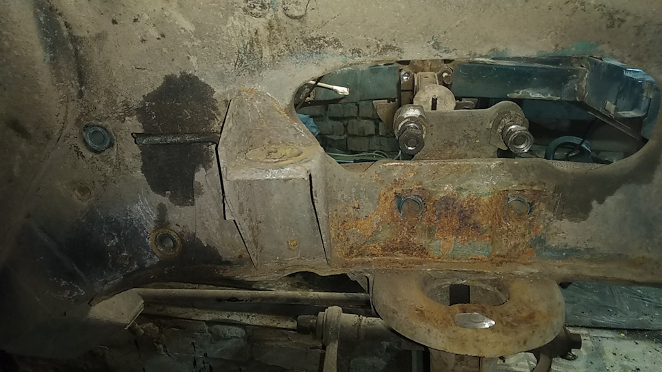 Ремонт передніх лонжеронів тайги 1