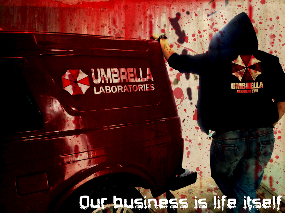 : «Броньована машина Umbrella Laboratory». 1