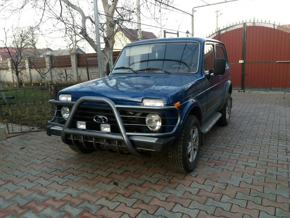 Кенгурятник поставив 5