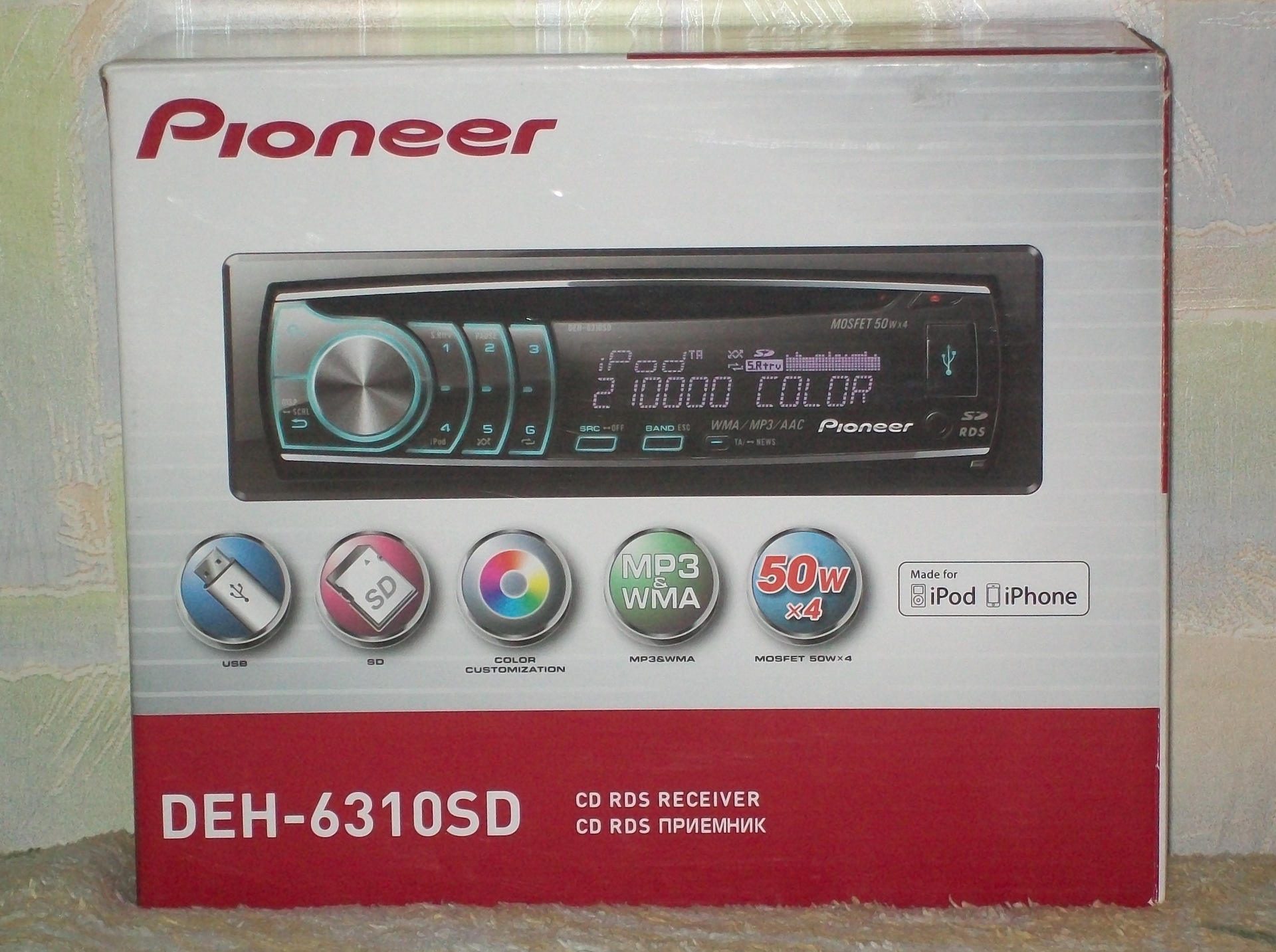 Новий Pioneer DEH — 6310SD 1