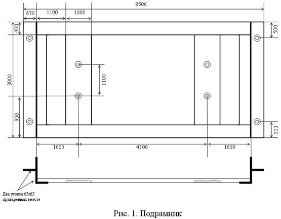 Підрамник РК 1