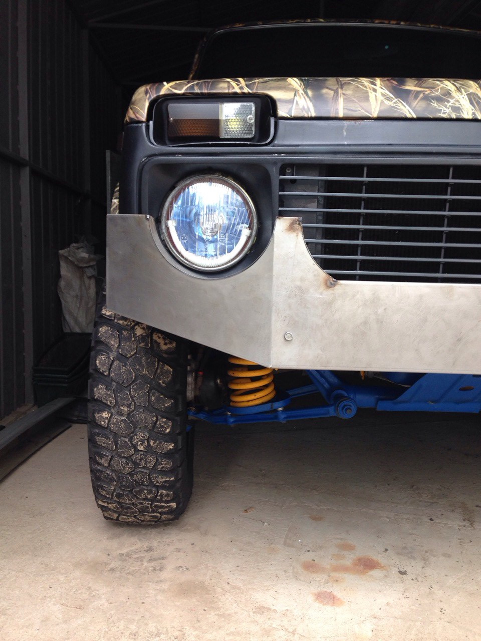 Робимо силовий бампер Частина 2 (макет з 1мм металу) 3
