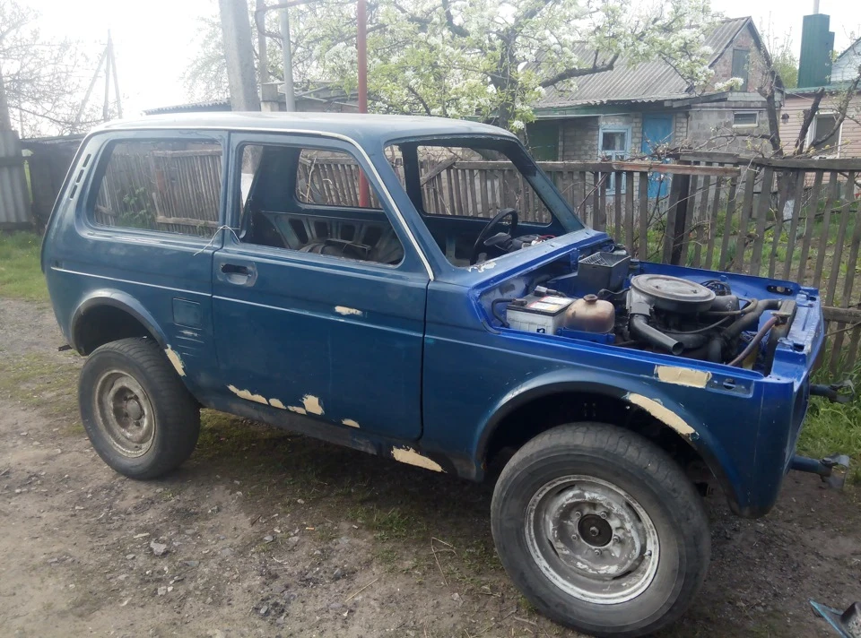 поставили движок