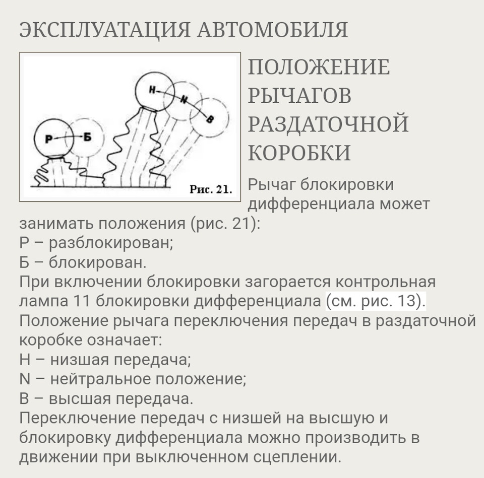 Керування важелями роздатки 1
