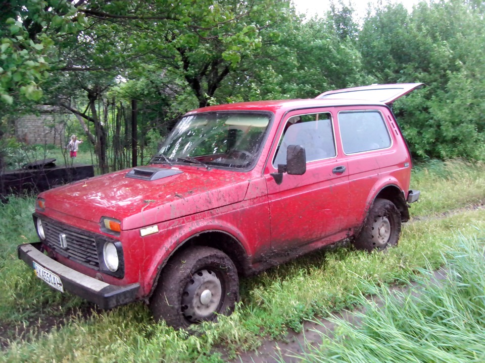 Ось і перший з'їзд з асфальту 1