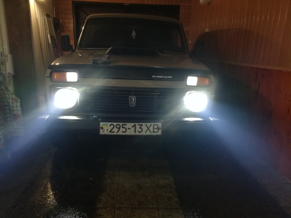 Led мені у фари 2