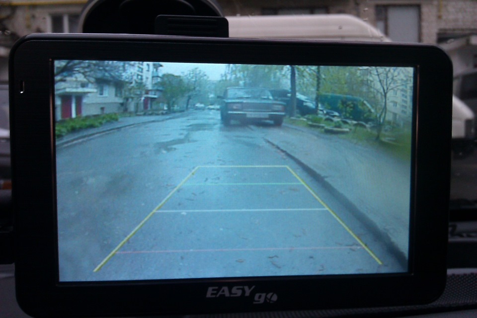 Навігатор-реєстратор EasyGo 540B-DVR + камера заднього виду RS RVC-02-170 3
