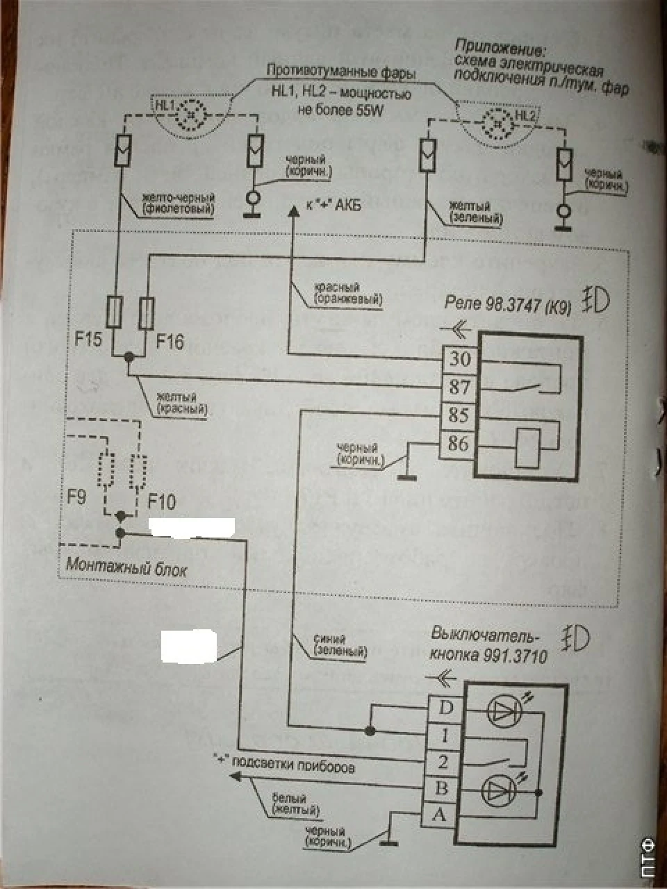 Протитуманні фари Bosch