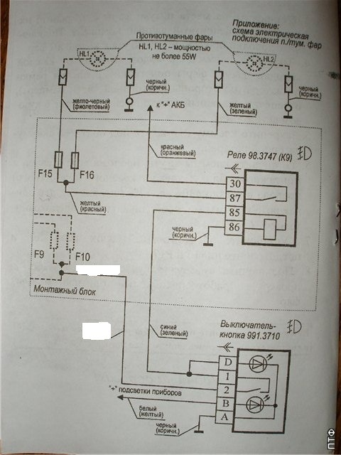 Протитуманні фари Bosch 1