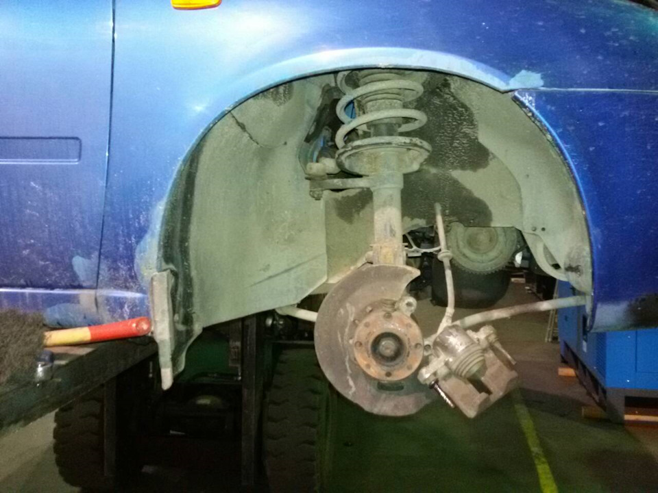 Заміна колодок, втулок стабілізатора 1