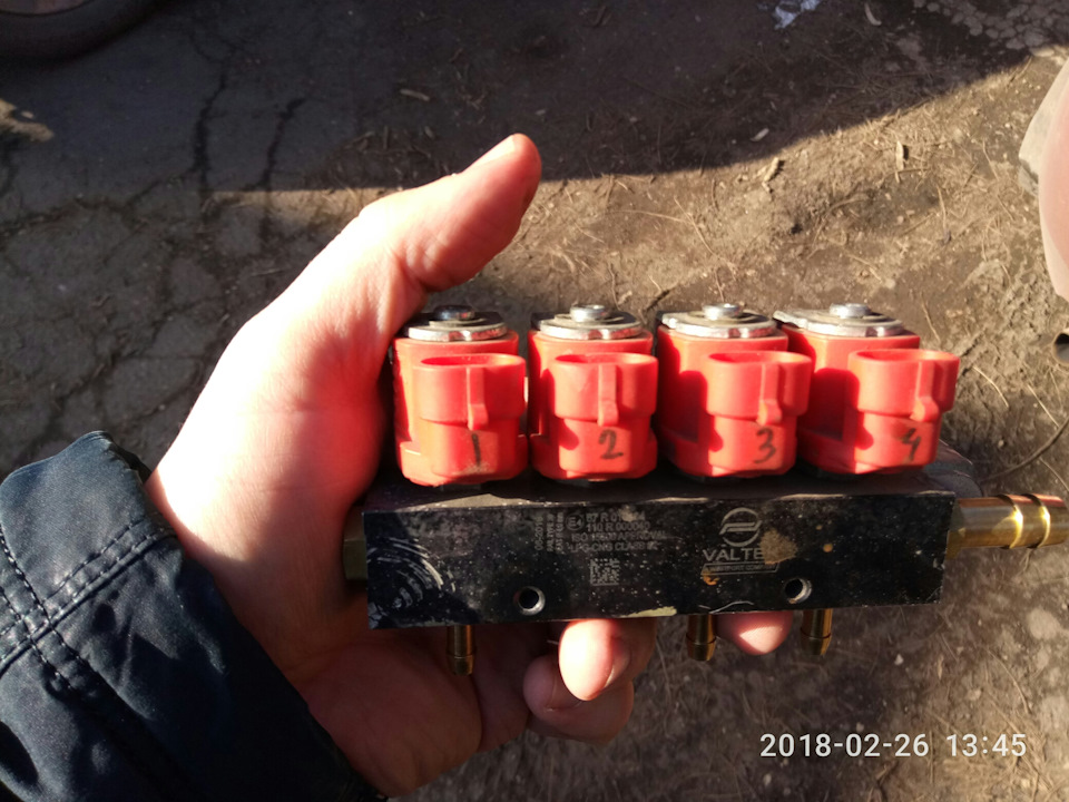 Заміна газових форсунок 4