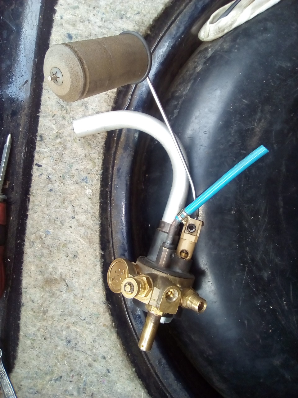 Не йде газ із балона 2
