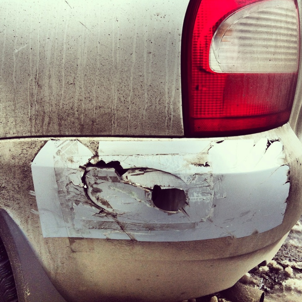 Ремонт бампера своїми руками ч.1 1