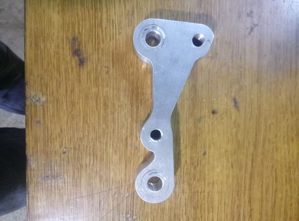 Підготовка до установки Brembo 4pot. 3