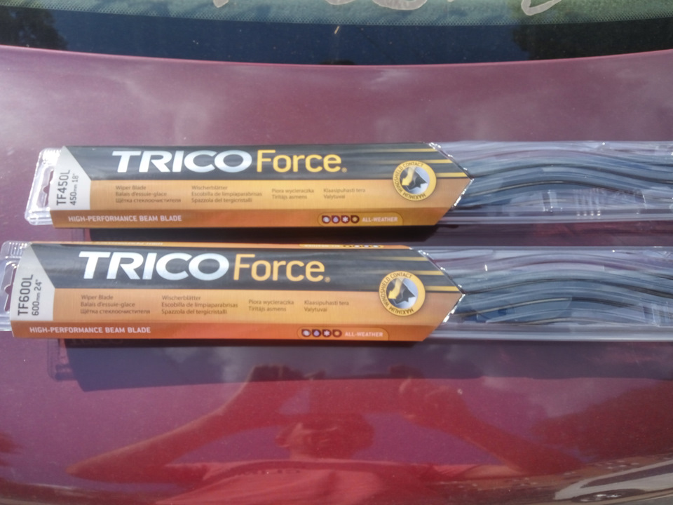 Турбо корчу турбо двірники Trico Force. 1