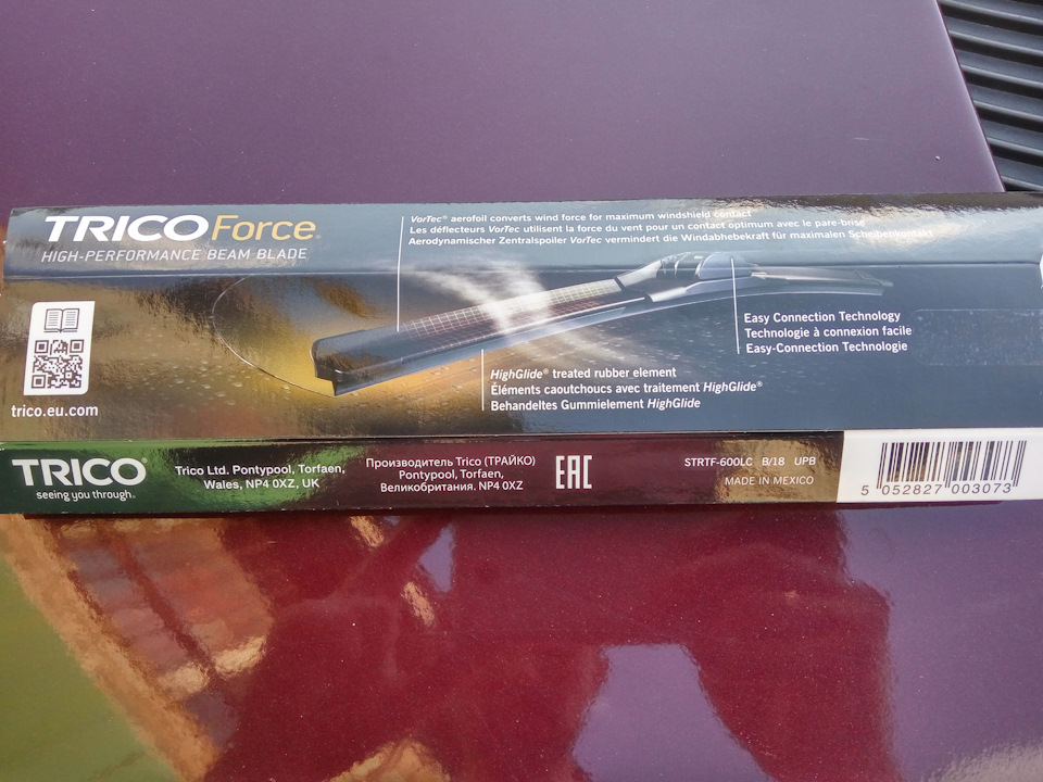Турбо корчу турбо двірники Trico Force. 2