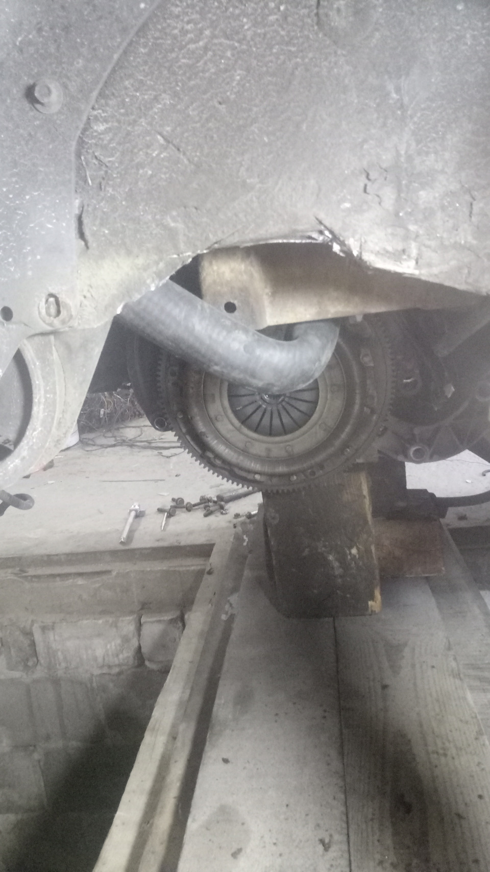 Установка коробаса 6ст і Brembo суппорта, гальмівні диски Mikoda. 4