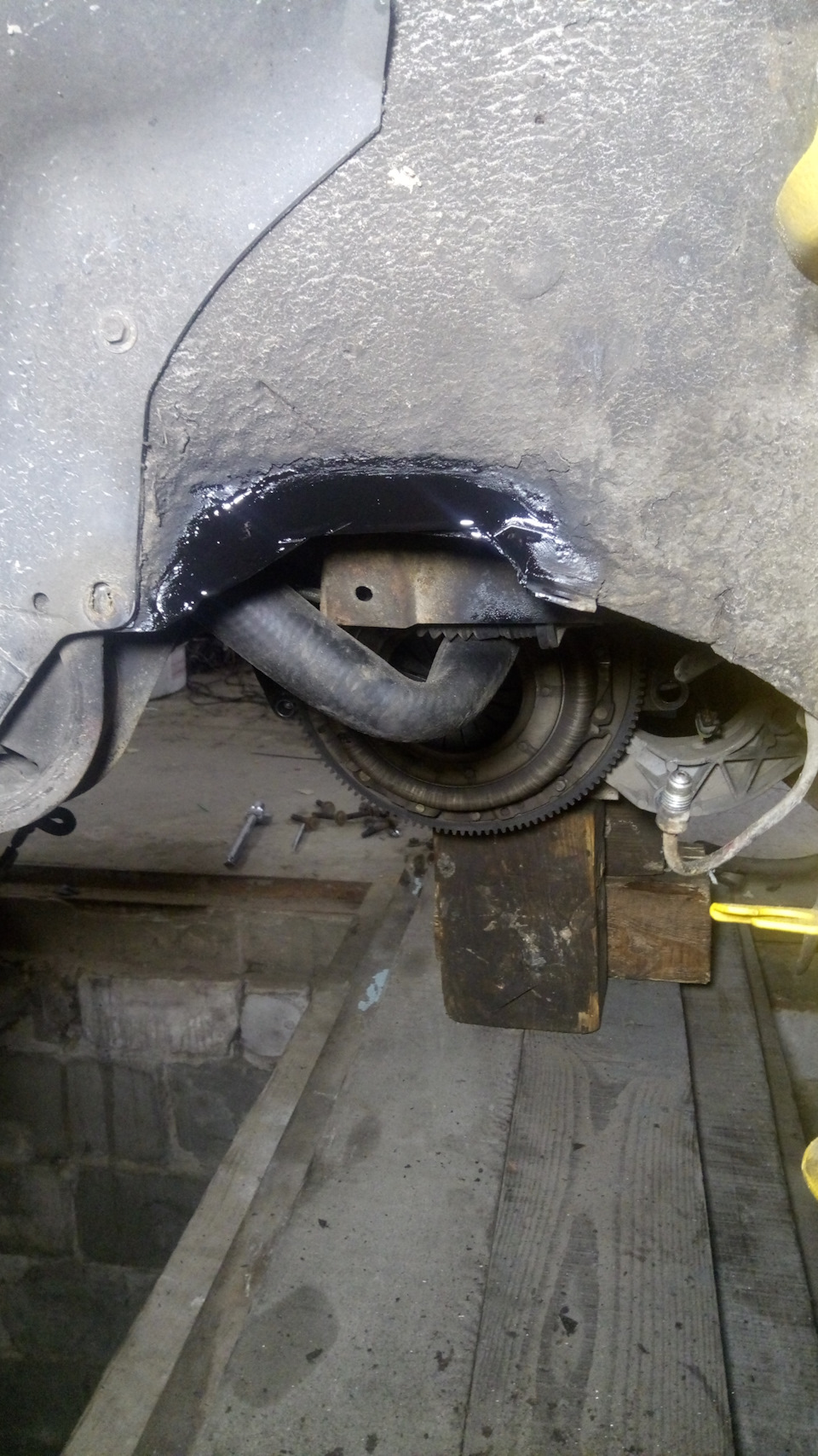 Установка коробаса 6ст і Brembo суппорта, гальмівні диски Mikoda. 5