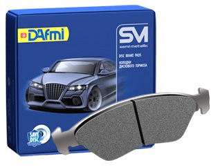 Заміна передніх колодок Dafmi 1