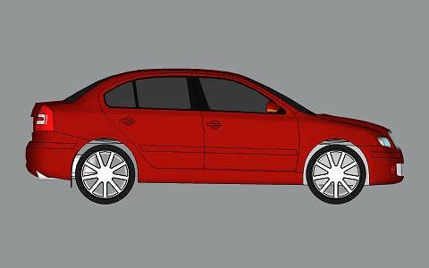 3D КАЛИНА NEV 3D Модель 3