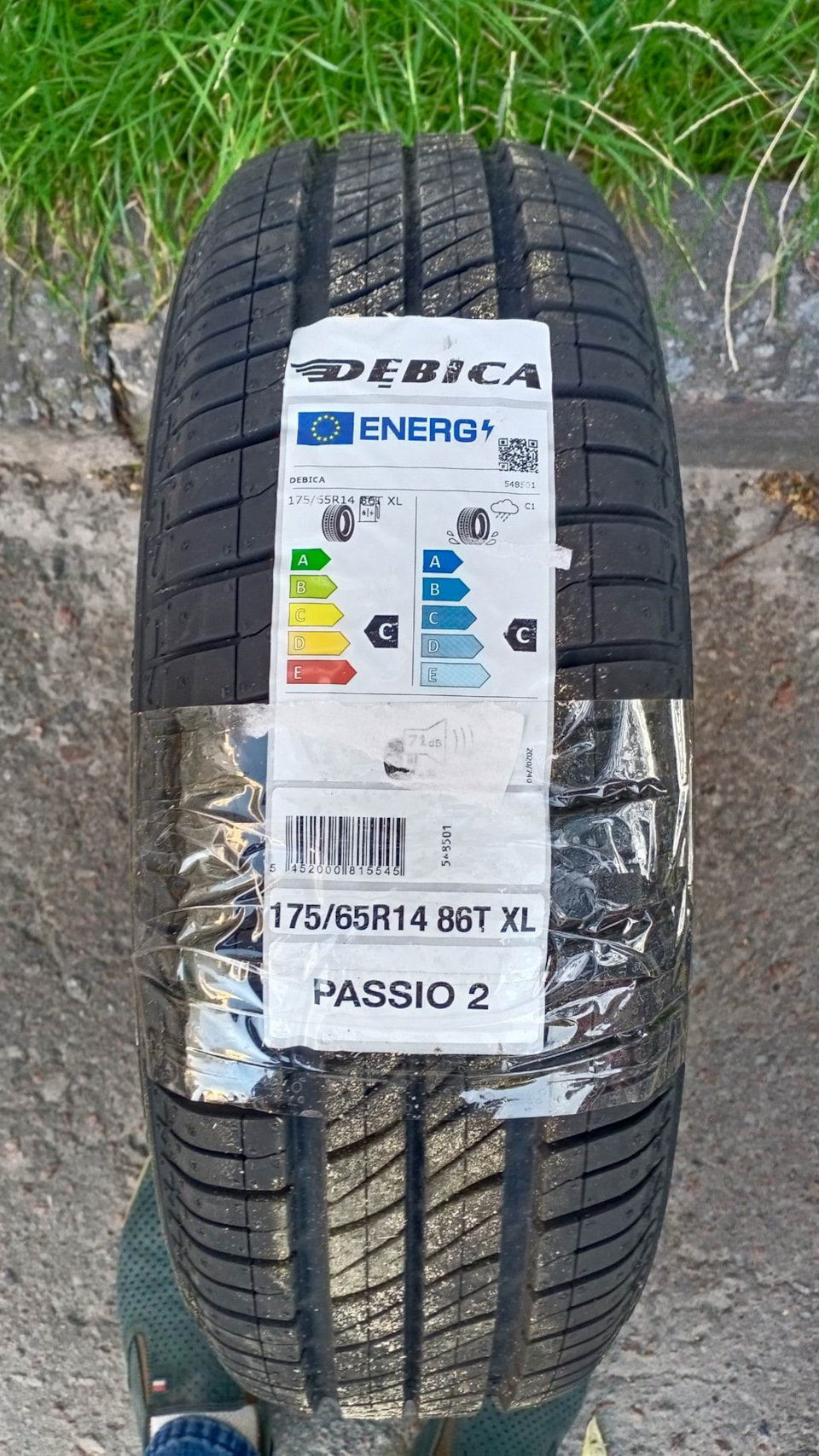 Нова гума або шини Debica Passio 2 175/65 R14 86T XL 4