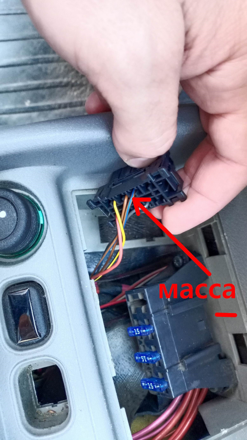 Вимикач живлення роз'єму OBD2 ELM327 5