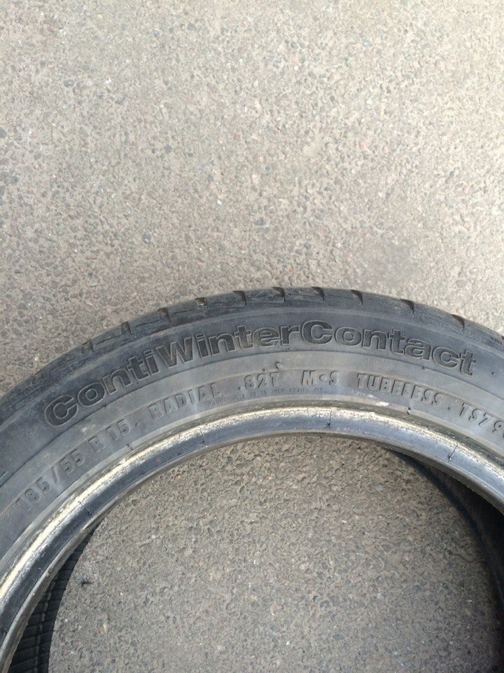 Продам Зимові Шини continental 185/55 r15 2