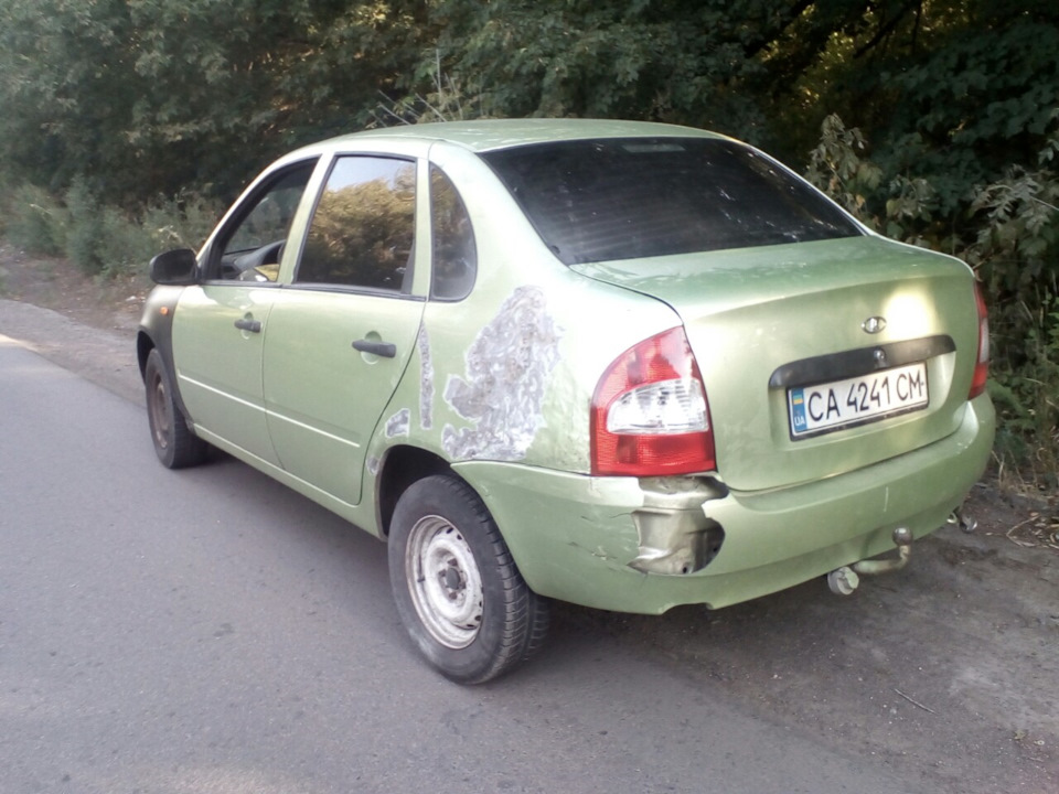 Ремонт заднього лівого крила... 2
