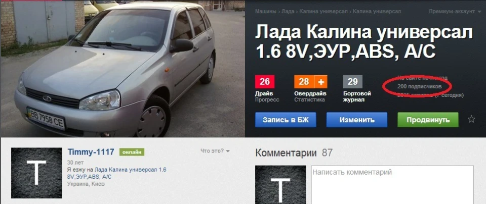 200 передплатників!
