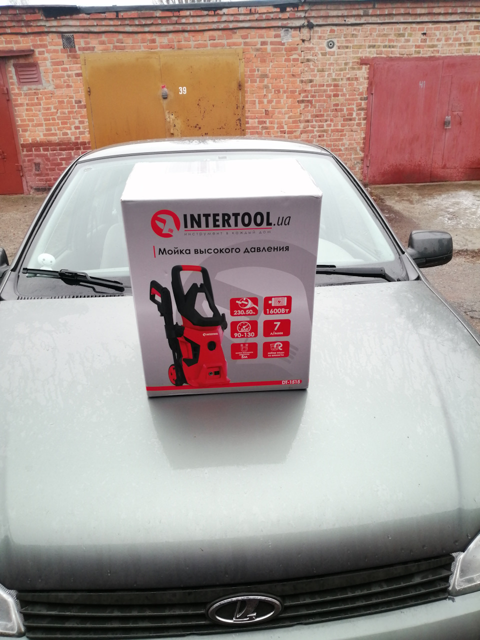 Мийка високого тиску Intertool DT-1515 1