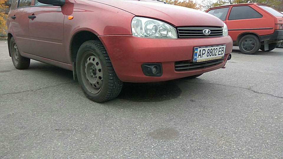Заміна розширювального бачка Калина 1