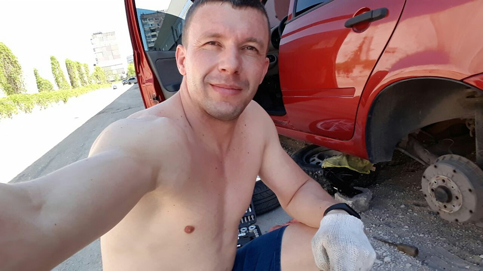 Заміна задніх колодок 1