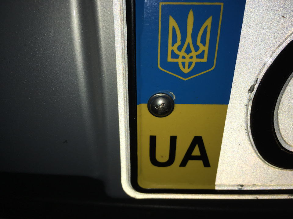 Саморізи кріплення номера з нержавіючої сталі 3