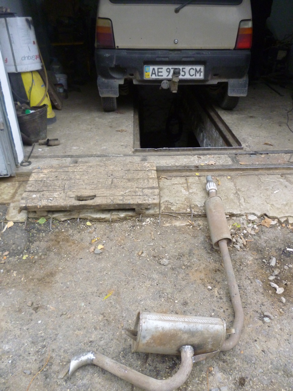 Гофра глушника VW 38x93 5