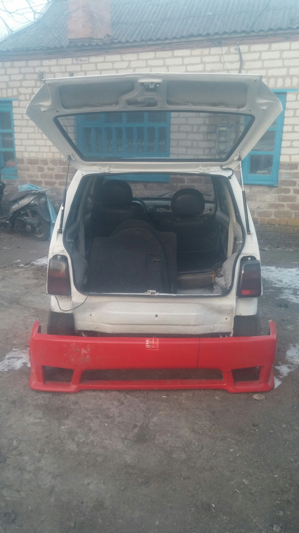 Другий задній бампер з фіату 2